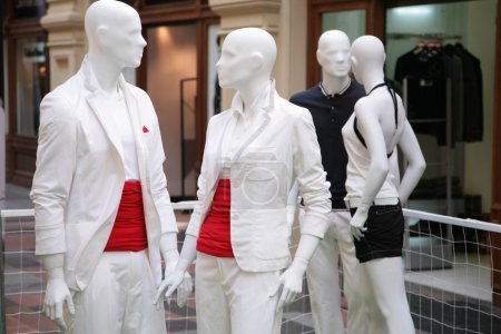 Group of mannequins