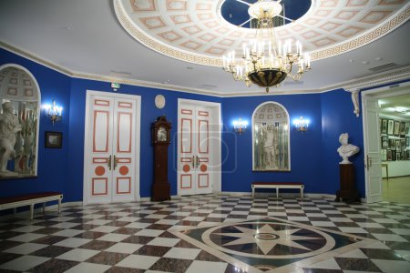 The museum hall