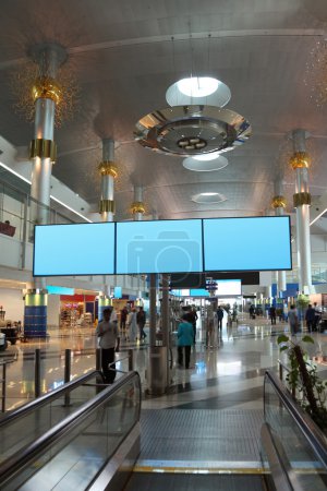 DUBAI - APRIL 19: Dubai International Airport on April 19, 2010