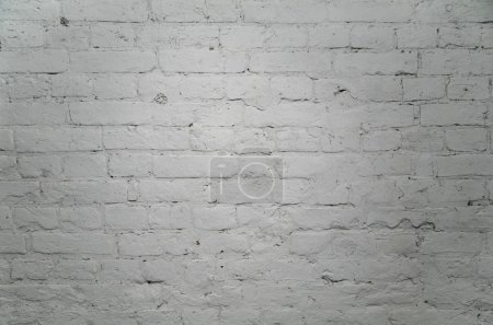 White painted brick wall 2