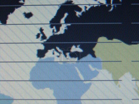 World map macro on tft screen