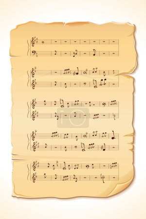 Musical Note Sheet