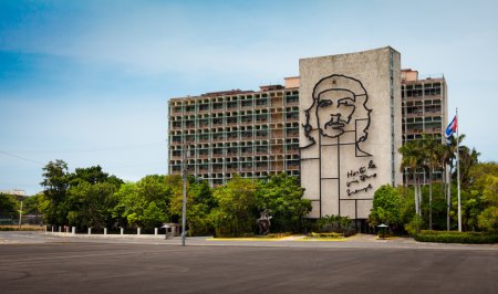 Havana, Cuba - on June, 7th. monument to Che Guevara Revolution