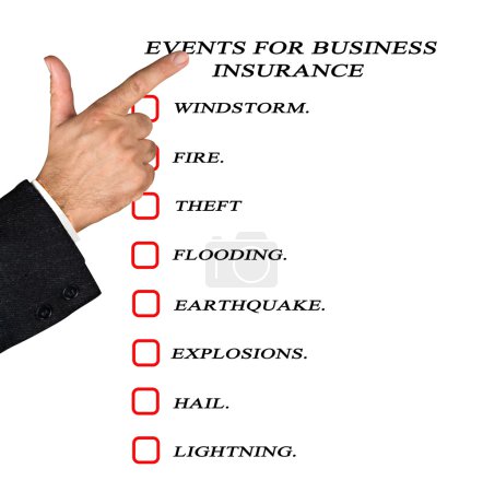 Events for business insurance