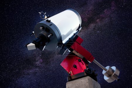 Astronomical observatory telescope stars night