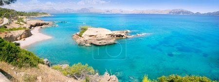Alcudia Mallorca Playa de S Illot transparent turquoise water