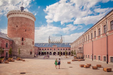 Lublin, Poland - August 19, 2017: Castle in Lublin, Poland