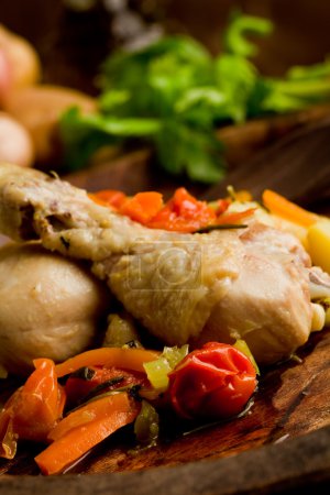 Stewed Chicken with vegetables