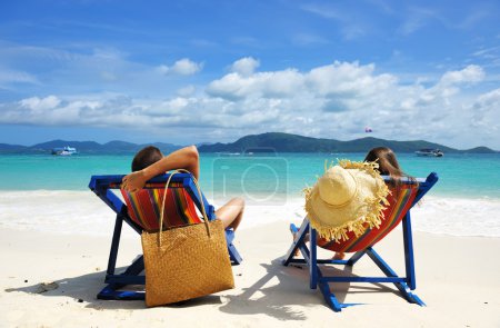 Couple on a beach