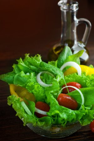 Healthy Fresh Vegetable Salad