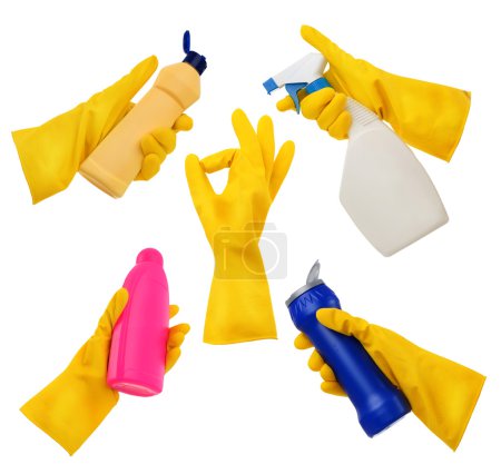 Rubber Gloves Set