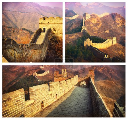 Great Wall Collage.China
