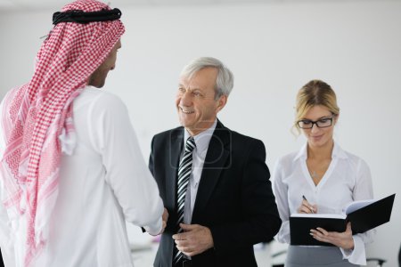 Arabic business man at meeting