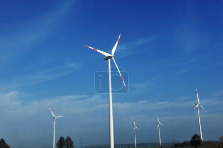 Wind turbine generating eco electricity