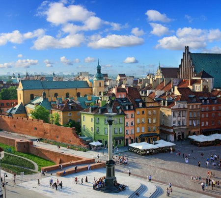 Warsaw old city