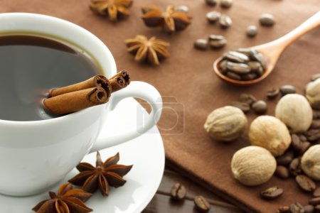 Coffee with spices