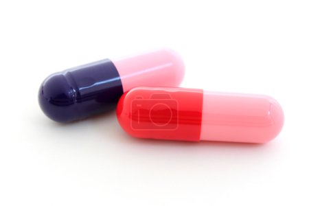 Blue and Red Capsules