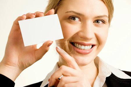 Professional's white card