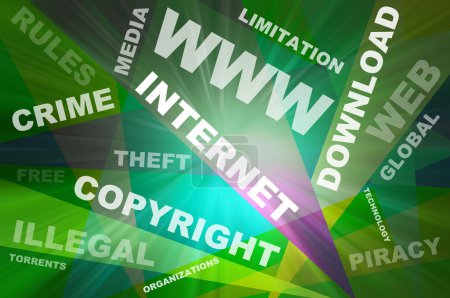 Internet texts copyright conception