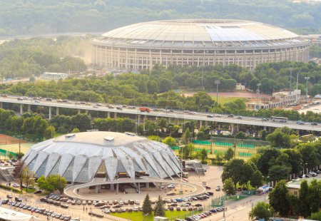 Reconstruction of Luzhniki Stadium and Druzhba Multipurpose Arena for soccer world cup 2018 