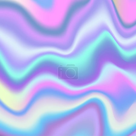Abstract bright holographic texture