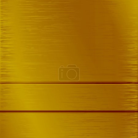 Metal surface with gold texture