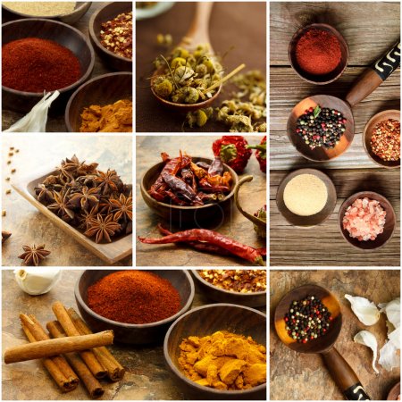 Spice Collage