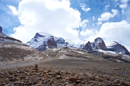 Landscape, kora around of the mount Kailas