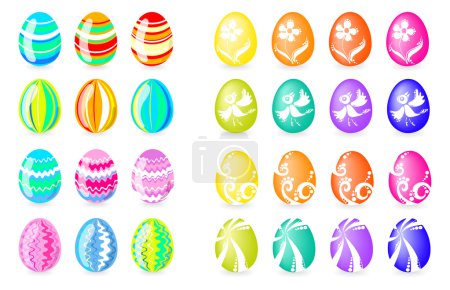 Different easter eggs