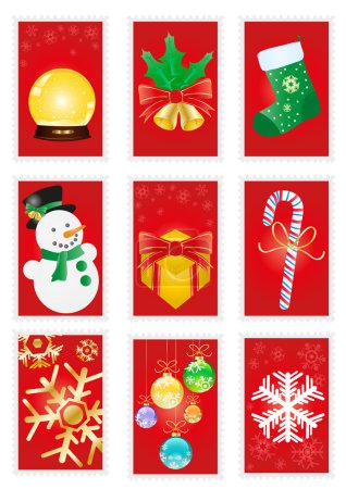 Red greeting cards