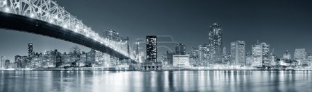 New York City night panorama